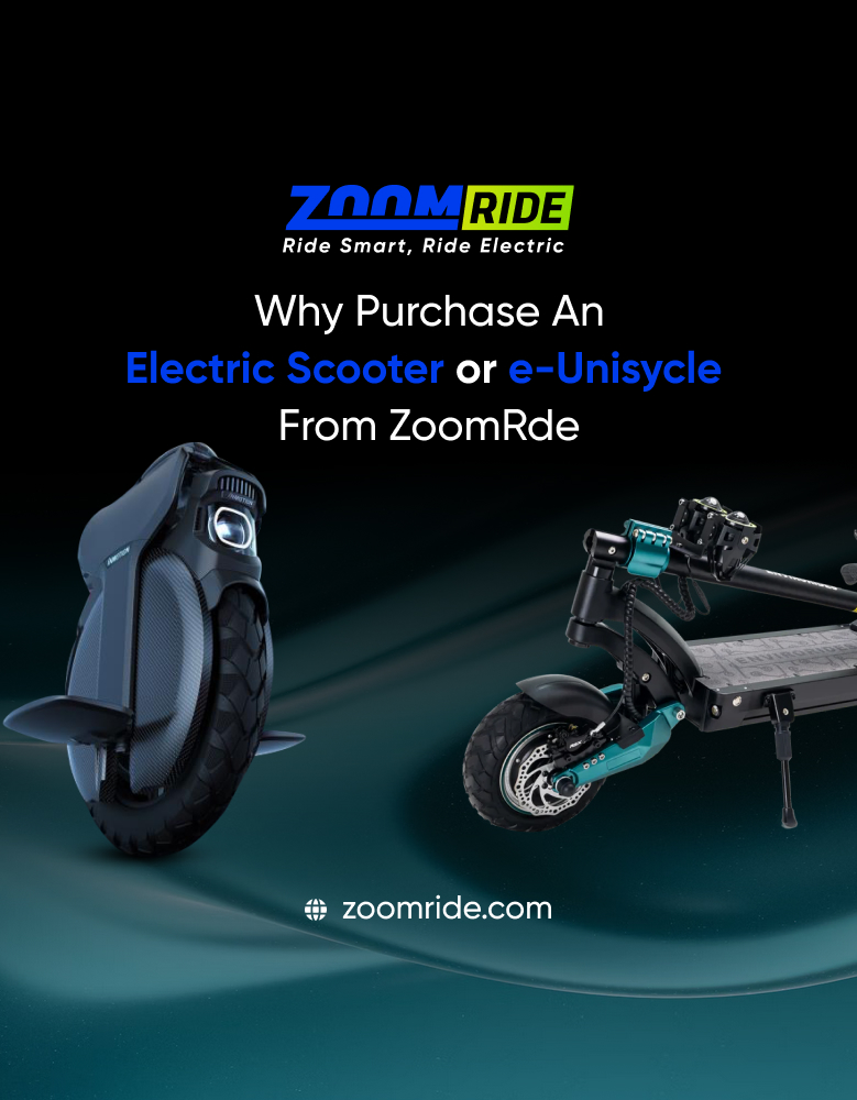  Why Purchase An Electric Scooter or e-Unicycle From FreeMotion