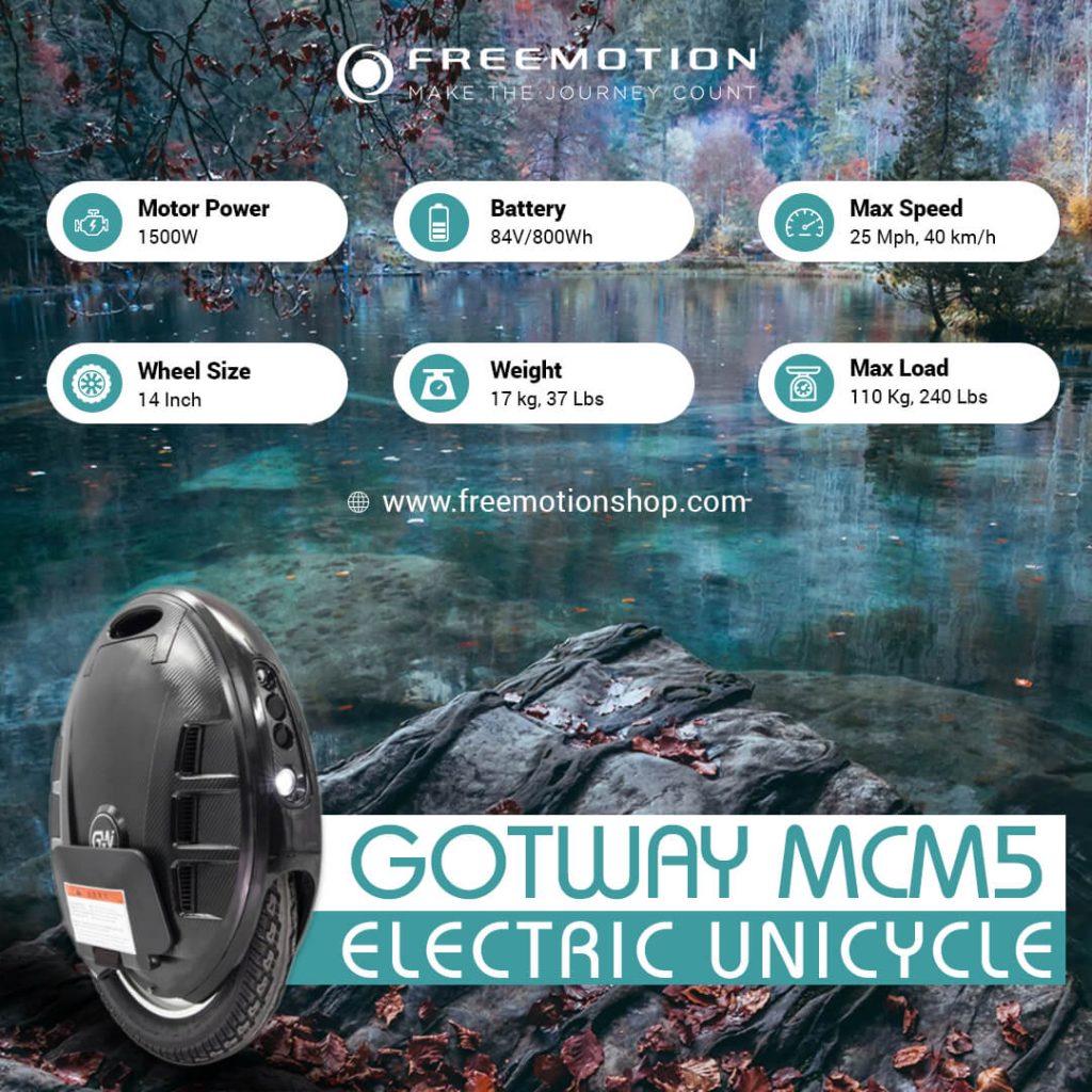 gotway mcm5 14 inches electric specs