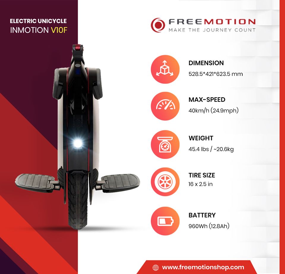 Inmotion-V10F-Specification