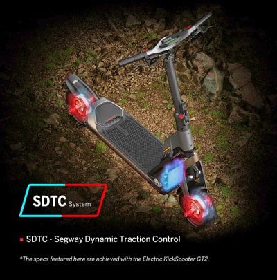 segway gt2 integrated suspension structure