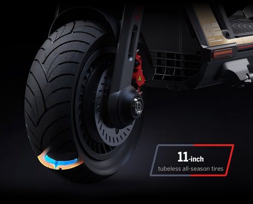 Segway GT series front hydraulic brakes