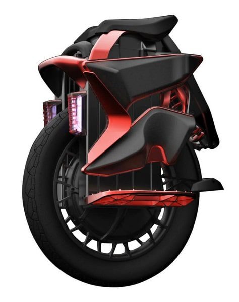 kingsong s22 eagle electric unicycle with integrated suspension