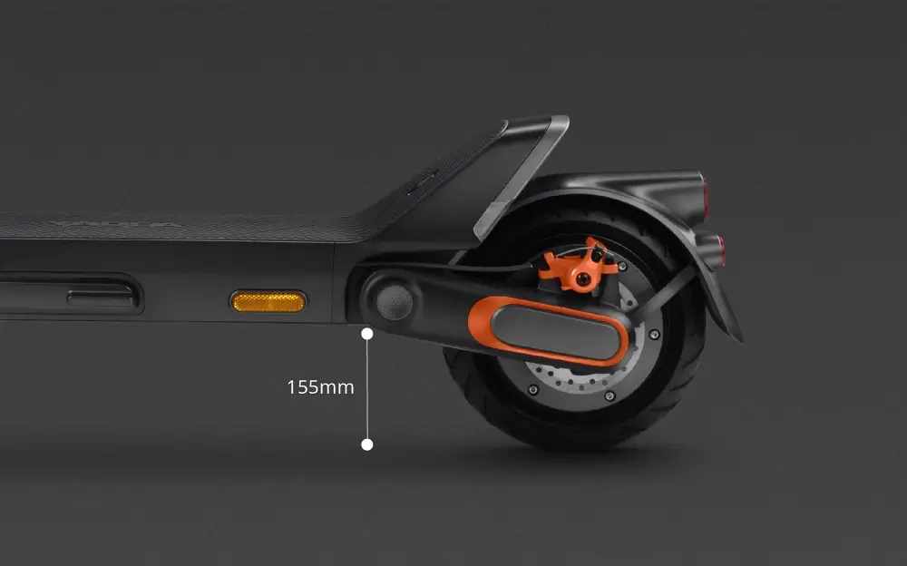 yadea eliteprime kickscooter rear brakes and fender